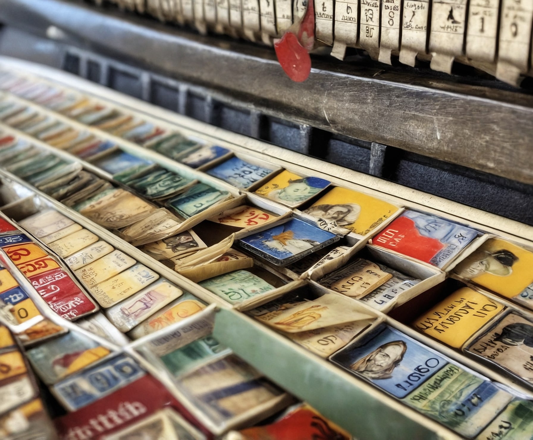 Historia de la lotería en Madrid, referencia visual
